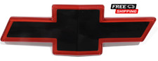 1992 1993 Silverado 1500 Tahoe Red Black Grille Emblem 15607532 New picture