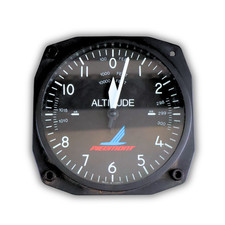 Vintage Piedmont Airlines Altimeter Wall Clock Aviation Airline Memorabilia  picture