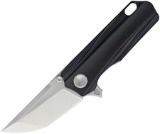 Stedemon Shy Mini Framlock Black Titanium Folding Pocket Knife SHYM01 picture