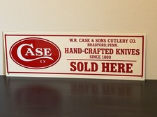 Retro Style Case Knives Cutlery Store Wall Decor Garage Sign picture