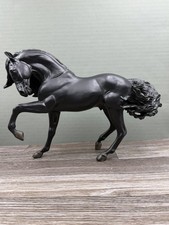 Breyer Sjoerd Black Friesian Traditional Model Horse picture