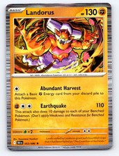 Landorus 053/086 Holo Rare Black Bolt Pokemon Near Mint picture