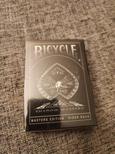Bicycle Ellusionist Shadow Masters Playing Cards Deck - New Rare picture
