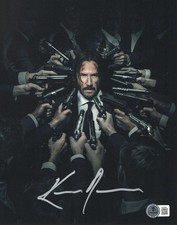 Keanu Reeves Signed Autograph John Wick 8X10 Photo Beckett BAS picture