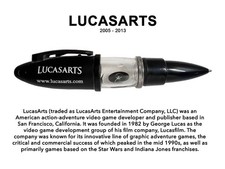 Vintage LucasArts promotional ballpoint pen picture