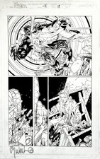 Generation X #-1 Page Original Splash Art Emma Frost Beast Banshee Chris Bachalo picture