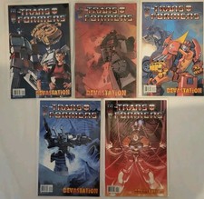 TRANSFORMERS DEVASTATION TPB + Issues # 1 2 3 4 IDW 2006 picture