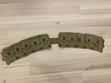 1942 Rare Maker US WWII M1923 Cartridge Belt WW2 Yale Only Known Example picture