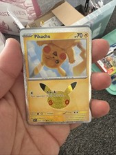 Pokémon TCG 30th Celebration Pikachu 026/128 04/30 Holo Takeshi Nakamura picture