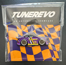 Leen Customs TUNEREVO Porsche 911 Lakers Purple Car Enamel Pin 35/150 Show Ex picture