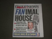 2018 JULY 19 NEW YORK DAILY NEWS - WFAN HOST JOE BENIGNO ACCUSED OF SEX ROMP picture