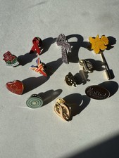 Joblot 11 x Charity Enamel Pin Badges Bundle picture
