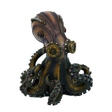 Pacific Trading Steampunk Octopus Collectible Figurine,Sculptures & Figurines picture