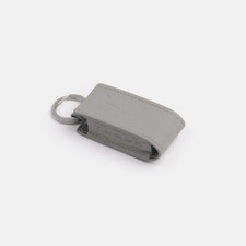 NWT Official TESLA Model S Key Fob Sleeve Holder Gray Leather RARE picture