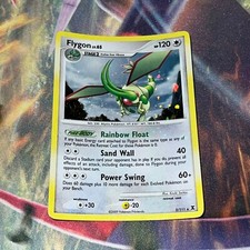 Flygon ~ 5/111 ~ Holo Swirl ~ RISING RIVALS ~ Moderate PLAY ~ Pokemon Card picture