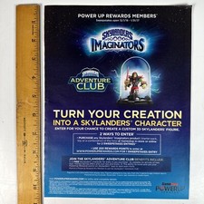Skylanders Imaginators Adventure Club Original Magazine Print Ad picture
