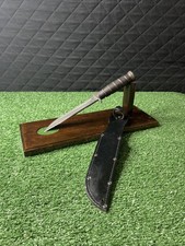 Vintage US Camillus Survival Knife With Sheath  picture
