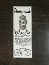 Vintage 1899 Imperial Bicycle Ames & Frost Company Chicago Original Ad 1021 picture