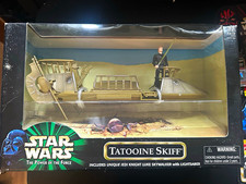 Hasbro Star Wars Power of the Force 1997 Tatooine Skiff w/ Luke Skywalker picture
