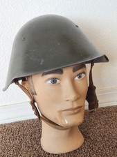 EARLY East German NVA M56 Steel Helmet  1960 Dated M31 Liner DDR Size II picture