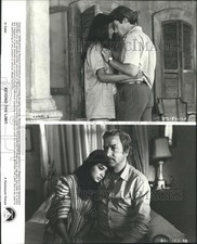 Press Photo Actors Michael Cane, Elpidia Carrillo and Richard Gere In Movie picture