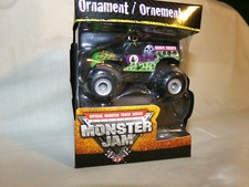 2009 Ford Motor Sports  OFFICIAL MONSTER JAM TRUCK 1/43 Grave Digger Xmas Ornmen picture