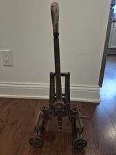 VERY RARE ANTIQUE 1870's A.W. MILLER RIVERSIDE CA MORTISING MACHINE picture