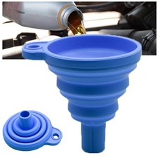 Engine Funnel Car Universal Silicone Liquid Funnel Washer Fluid Change Foldable picture