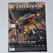 IL 2 Sturmovik PlayStation 3 PS3 PSP Xbox 360 DS Birds Print Ad/Poster picture