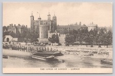 Vintage THE TOWER OF LONDON Postcard - Empire Series Berlin Print UK picture