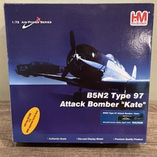 Hobby Master 1:72 B5N2 Type 97 Attack Bomber Kate Die-Cast Model HM-HA2008 New picture