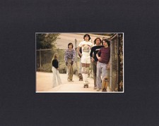 8X10 Matted Postcard Picture 1970s Skateboarding, Hugh Holland: Skate Park Men picture