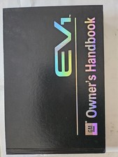 1997 EV1 GM Owners Handbook Manual  picture