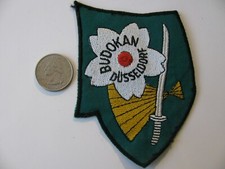 BUDOKAN  DUSSELDORF GERMANY  MARTIAL ARTS  EMBROIDERED PATCH NOS   picture