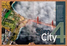 2002 Sim City 4 PC Original Advertisement / Retro Promo vr1 picture