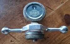 Antique 1920's Nash Boyce Moto-Meter Radiator Temp Gauge/Cap WI. USA picture