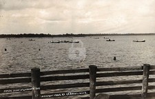 Typical scene at Lake View Ohio 1908 RPPC Photo Postcard COPY picture