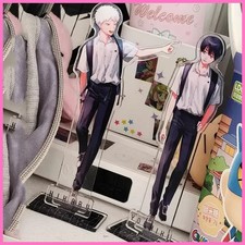 2 Pcs New The Summer Hikaru Died Acrylic Stand Figure Hikaru Indou Yoshiki picture