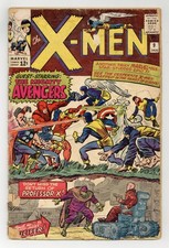 Uncanny X-Men #9 FR 1.0 1965 1st Avengers/X-Men crossover picture