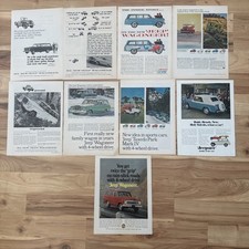 Vintage of 9 1960's Jeep Rare Magazine Advertisements Large Color Print Ads picture