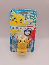 1998 TOMY Pokémon Pikachu Digital Keychain Watch Figure New on Card Japan Import picture