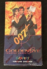 1995 James Bond 007 Golden Eye Box, Factory Sealed 36 Packs, By Graffiti picture