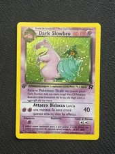 Dark Slowbro Team Rocket Holo 1st Edition 12/82 (SWIRL🌀) ITA picture