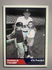 Donald Trump 2025”47“ Custom ACEO Trump With Eric And Ivanca picture