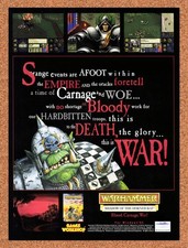 1996 Warhammer Shadow Of The Horned Rat PC Original Advertisement / Promo v2 picture