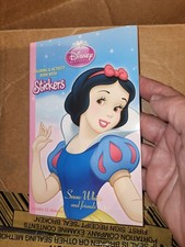 Disney Snow White & Friends Coloring Activity Book W/35 Stickers 4 1/4