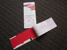 US Air Airways Collectible 1980s Ticket Red Carbon USAIR Folder 1980s Airlines picture