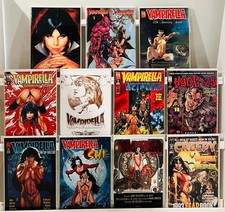 11 HTF VAMPIRELLA 1 SHOTS - 25TH/ RIP/SHI/ZERO/CREEPY/ AH  1995-1997 HARRIS NM picture