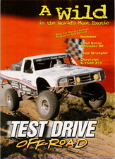 Accolade Test Drive Off-Road 4x4 Magazine Ad 1990s Vintage Video Game picture