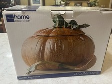 J.C. Penney Home Collection “Pumpkin” Harvest Soup Tureen W/Ladle by COLIN COWIE picture
